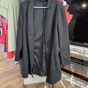 Elegant Black Women's Coat